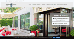 Desktop Screenshot of hoteljunior.it